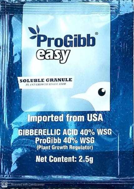 Sumitomo Chemical India Ltd - Progibb Easy Gibberellic Acid 40% Wsg - 2.5Gm (2.5), Granules