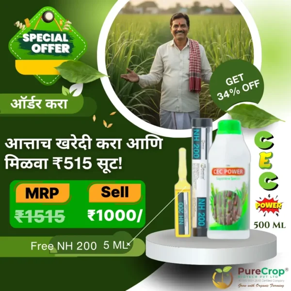Cec Power Sug 500 ml + Free NH 200 (5 ml) Combo Pack
