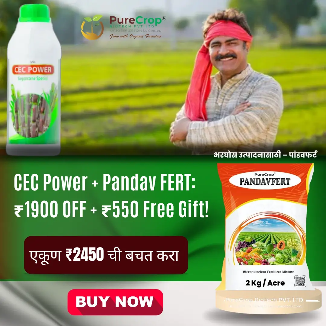 Cec Power Sug 1 Ltr (Pack of 2) + Free Pandav Fert (2 KG x 2) + Free Gift
